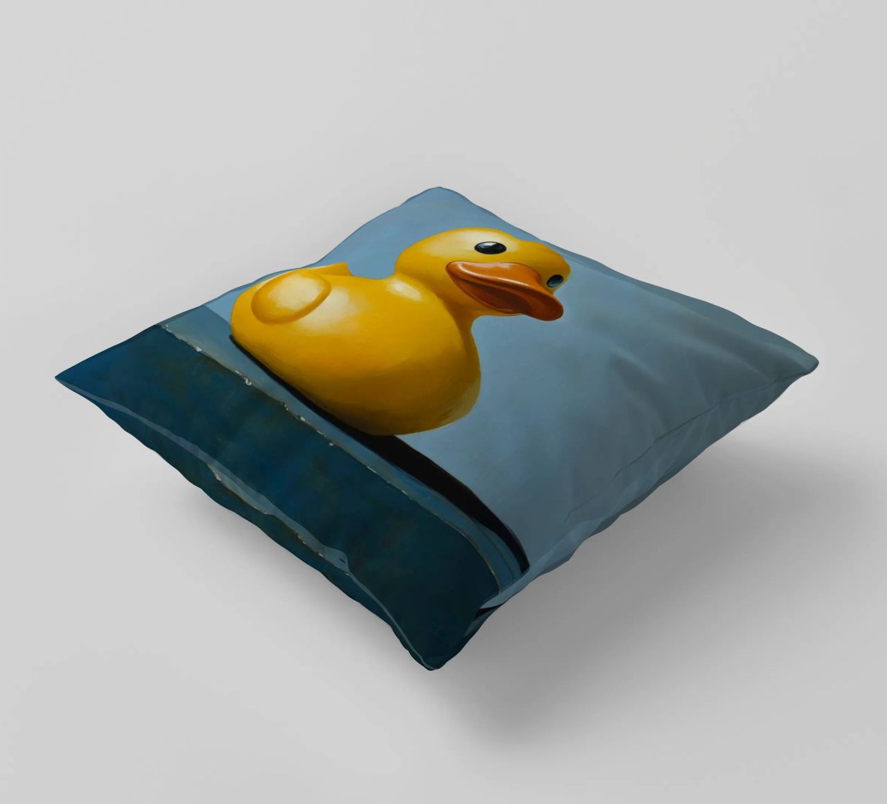 Quack #2 cuscino da Art Unleashed