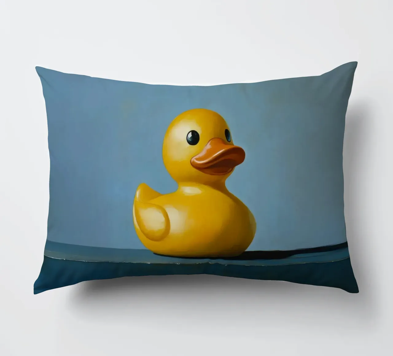 Quack #2 decorative cushion by Art Unleashed