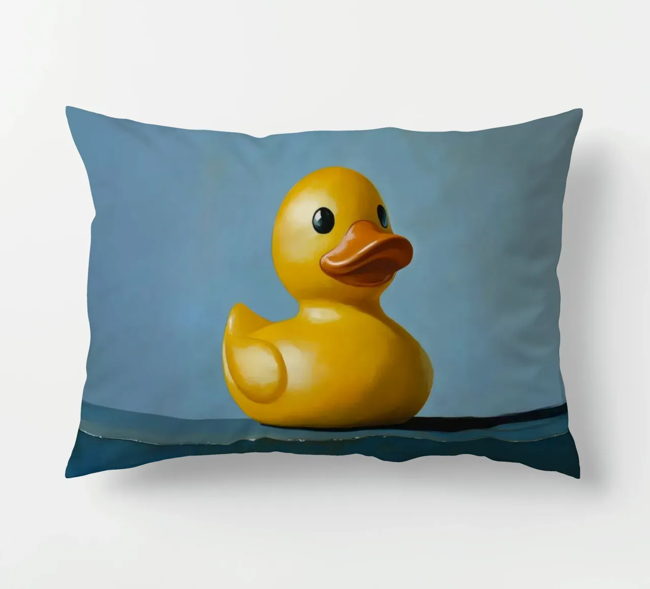 Quack #2 decorative cushion by Art Unleashed