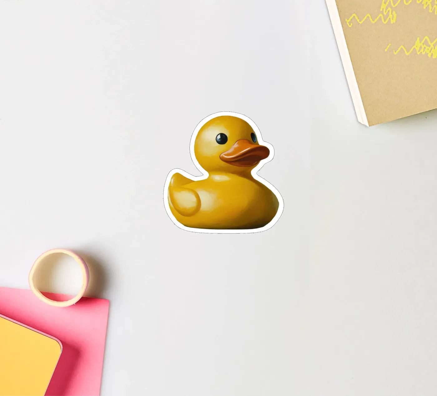 Quack #2 adesivo da Art Unleashed