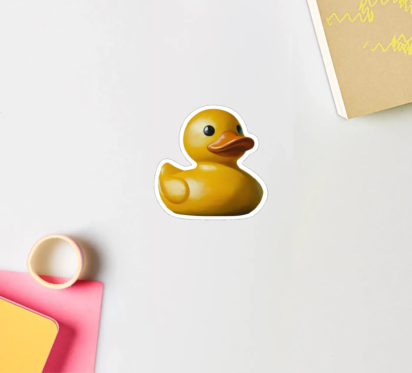 Quack #2 sticker van Art Unleashed