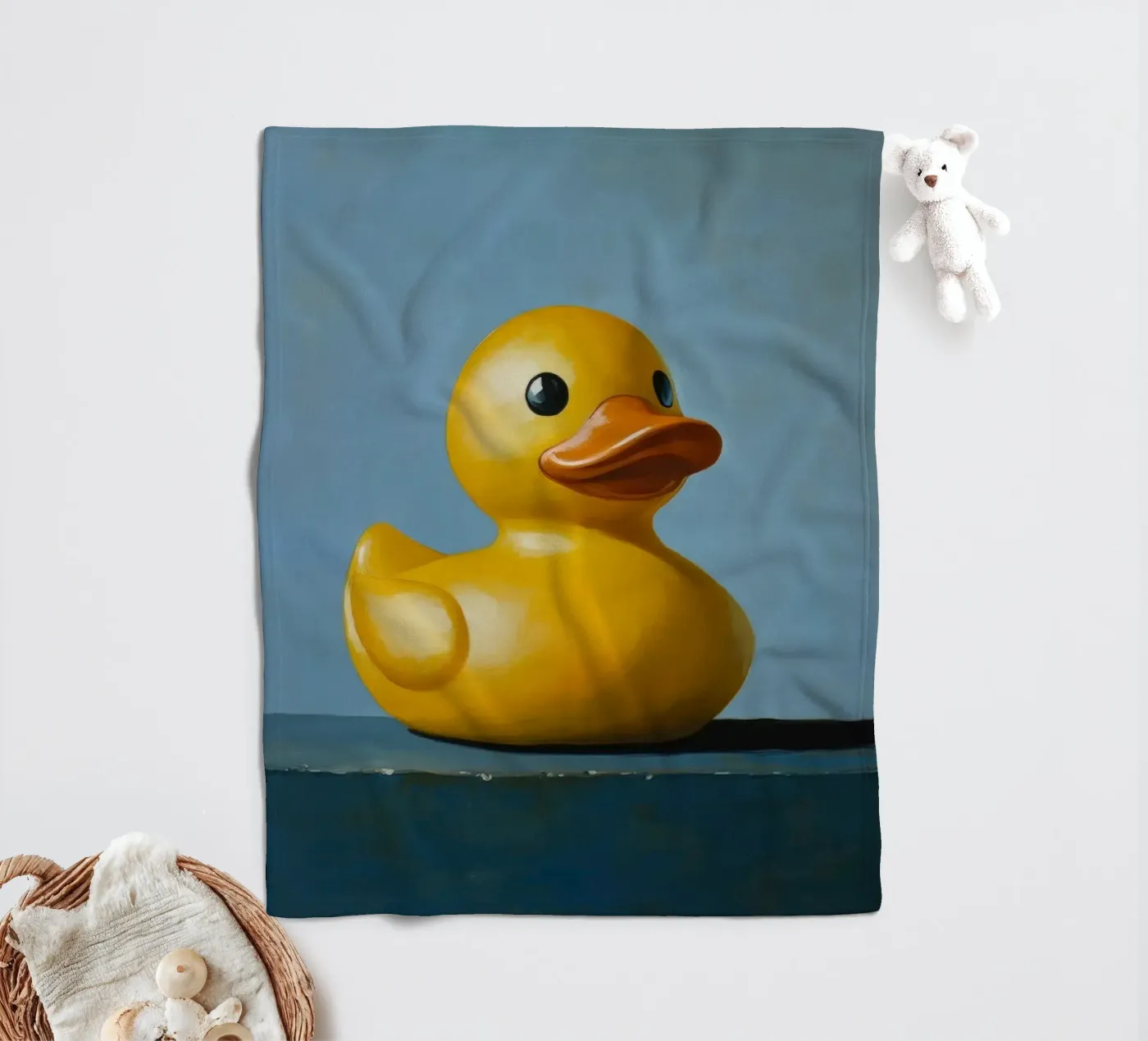 Quack #2 fleecedeken van Art Unleashed