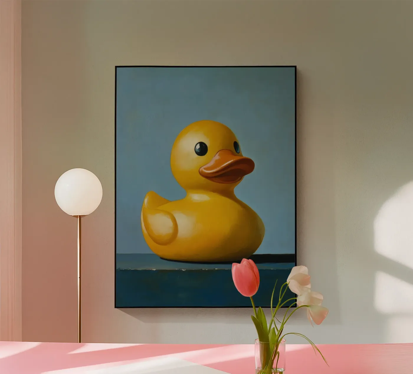 Quack #2 acrylic glass by Art Unleashed