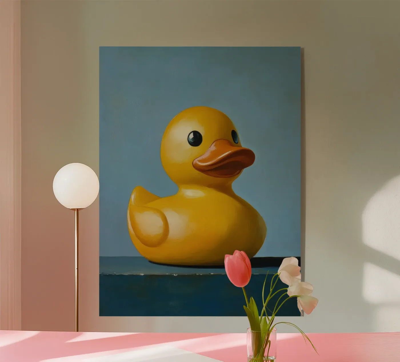 Quack #2 acrylic glass by Art Unleashed