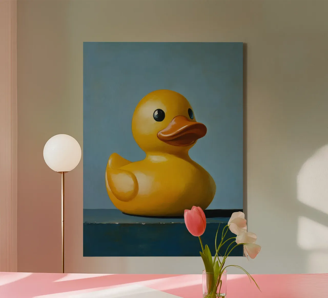 Quack #2 tela con Cornice a cassetta da Art Unleashed