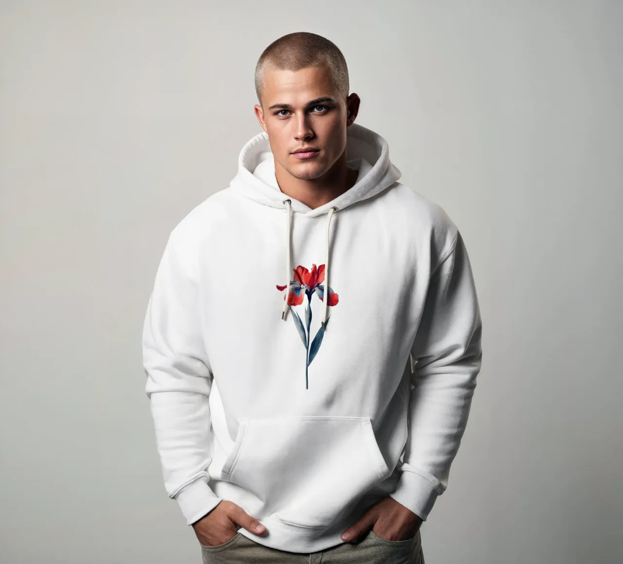 Bloom felpa con cappuccio da Art Unleashed