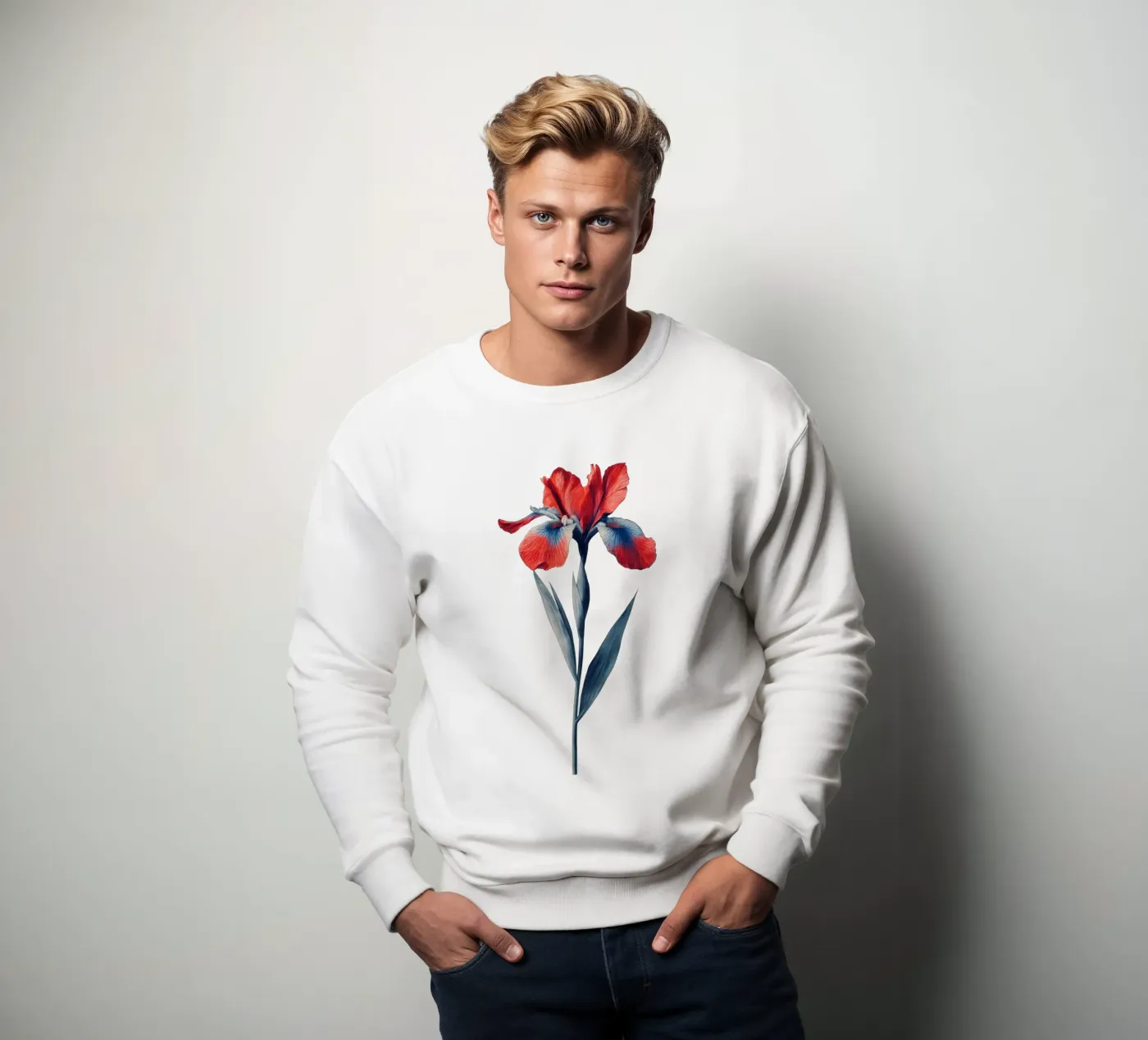 Bloom felpa da Art Unleashed