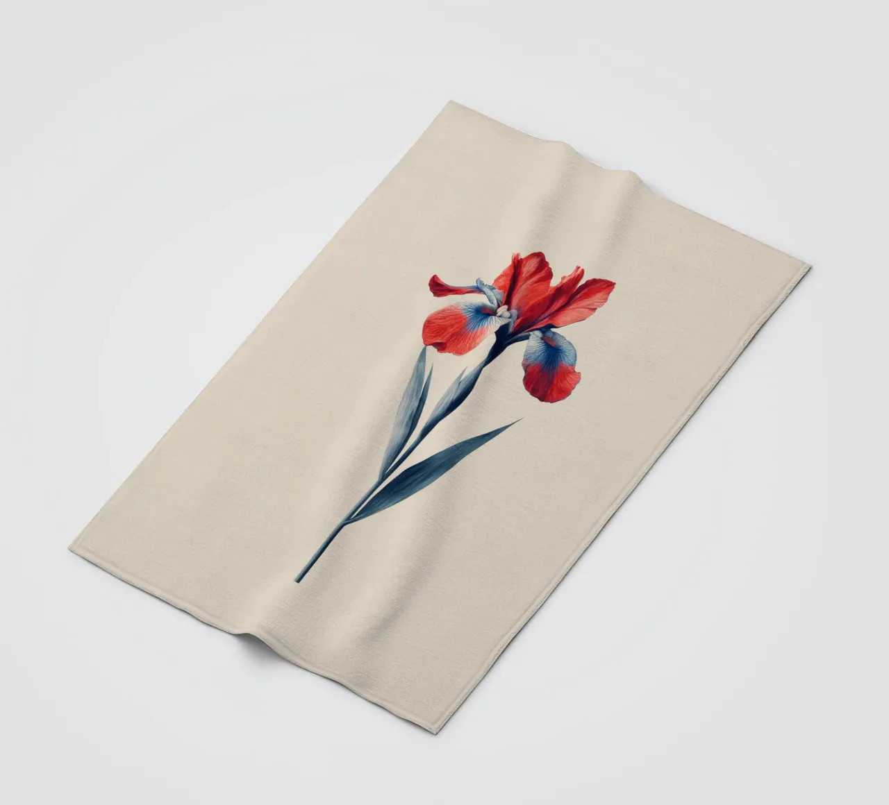 Bloom coperta in pile da Art Unleashed