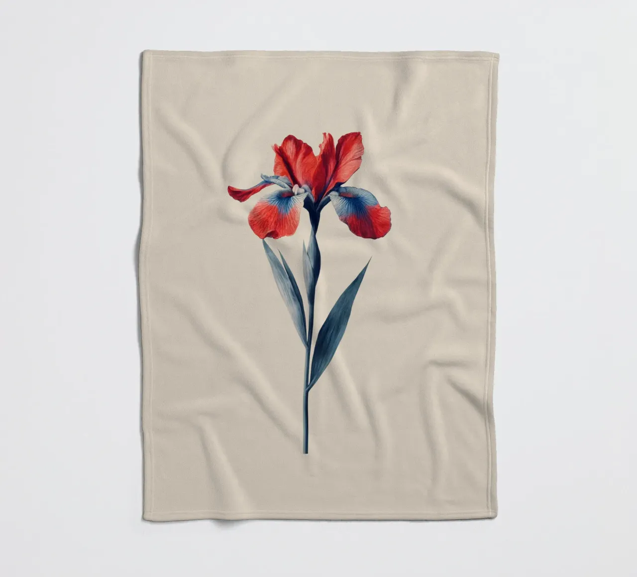 Bloom coperta in pile da Art Unleashed