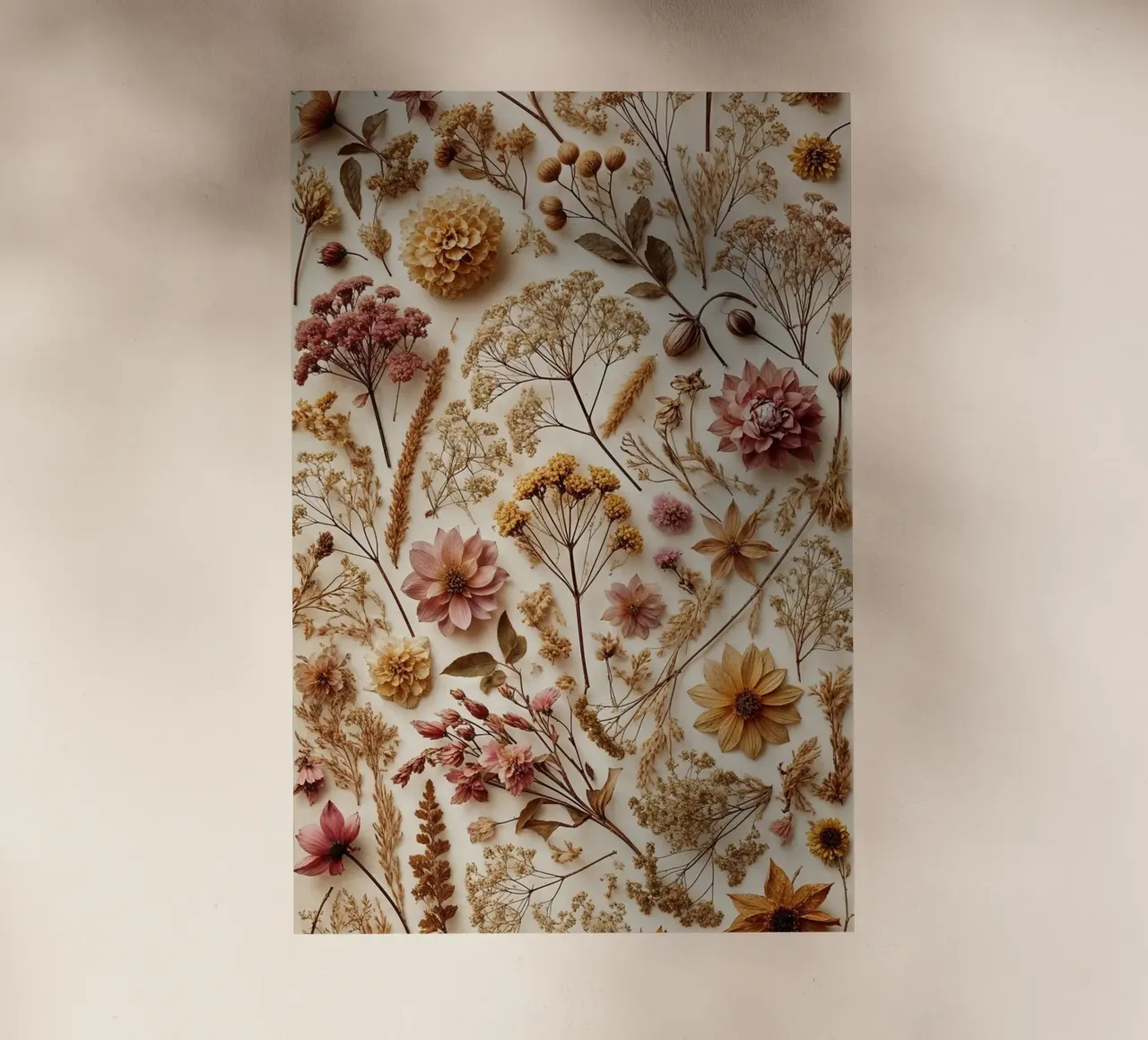Fiori secchi pellicola backlit da VintageBotanics