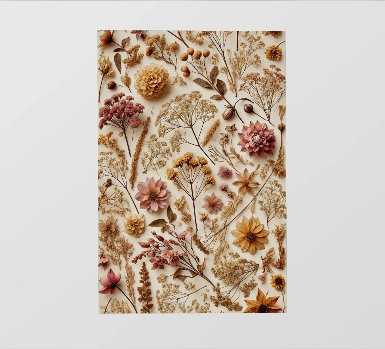 Fiori secchi pellicola backlit da VintageBotanics