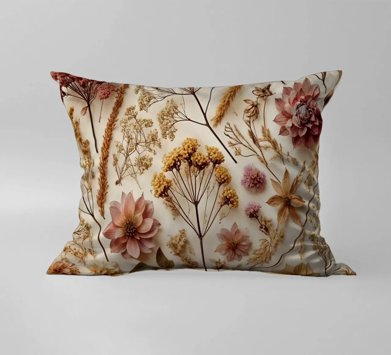Fiori secchi cuscino da VintageBotanics
