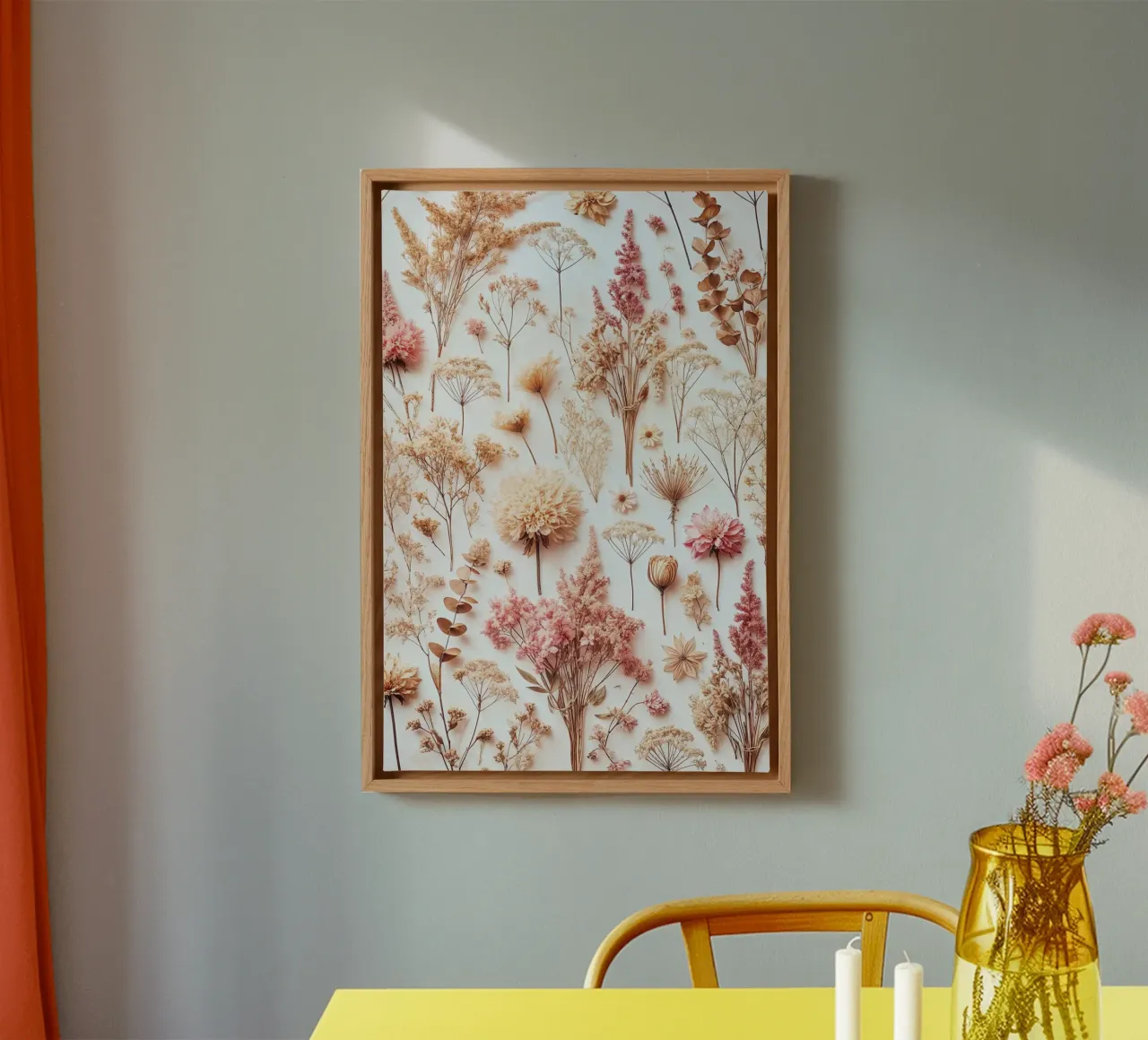 Sussurri di una stagione passata tela con Cornice a cassetta da VintageBotanics