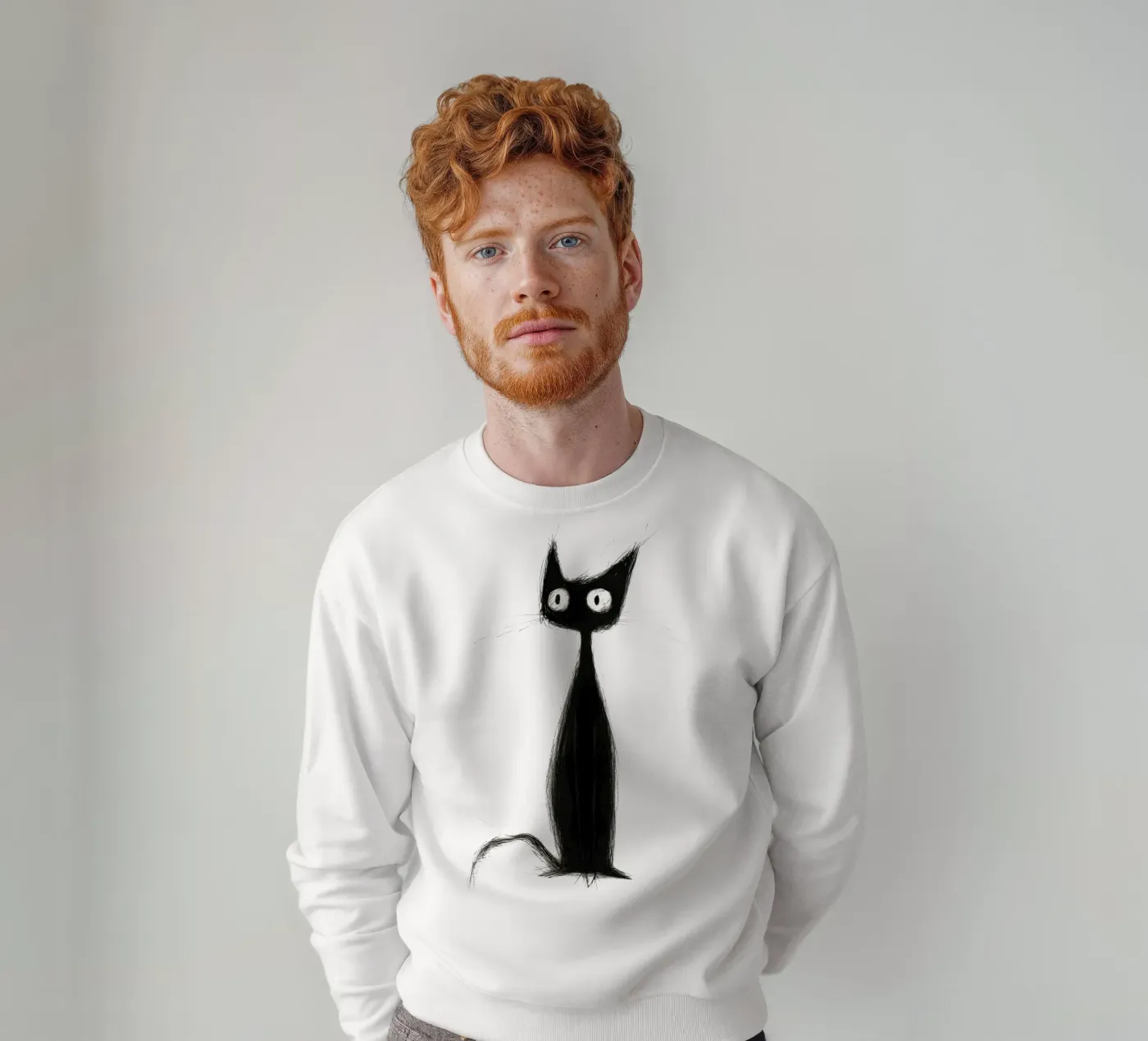 Scratch sweatshirt van Art Unleashed