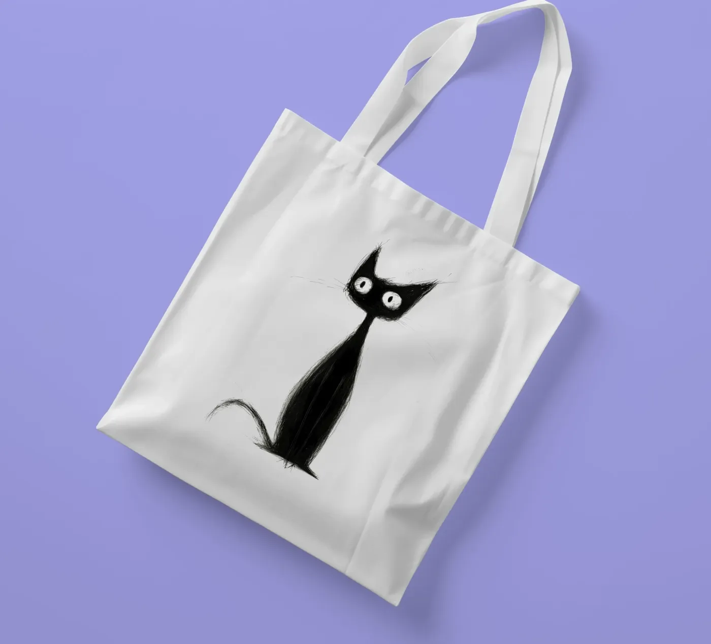 Scratch borsa in juta da Art Unleashed