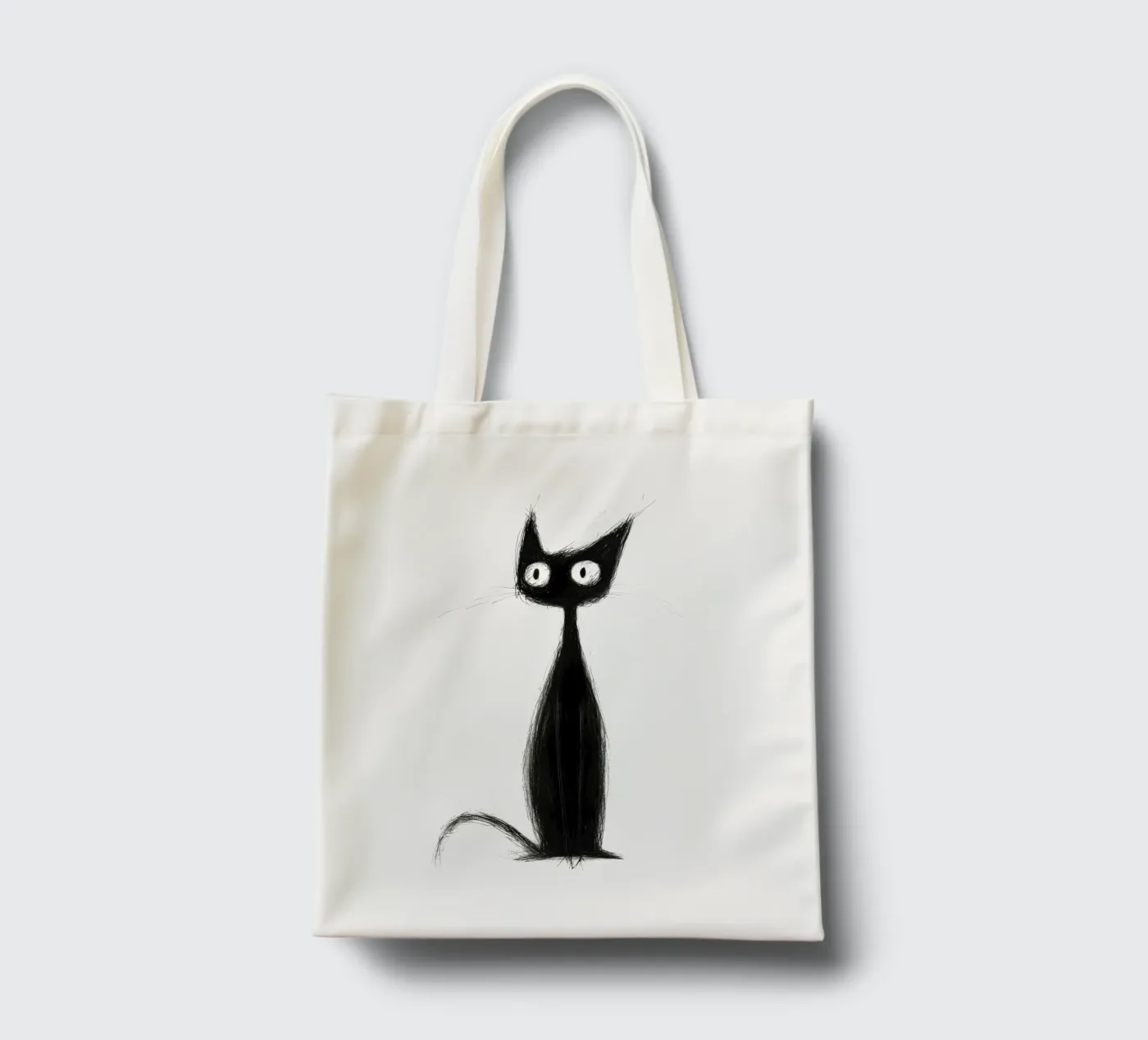 Scratch tote bag by Art Unleashed