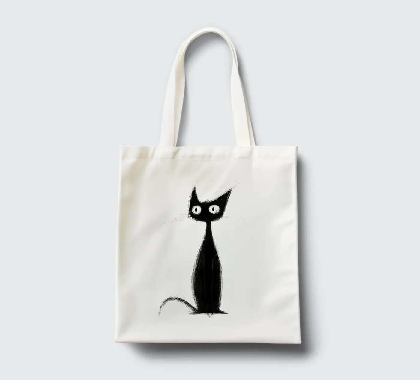 Scratch tote bag by Art Unleashed