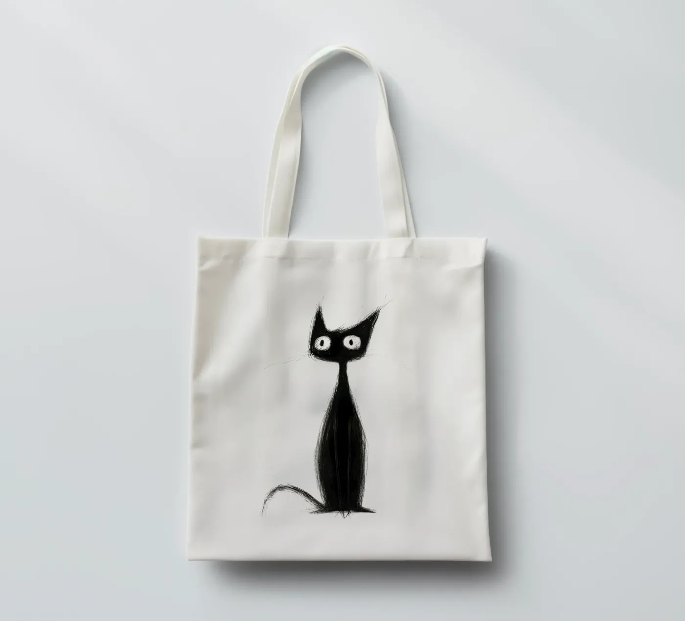 Scratch tote bag by Art Unleashed