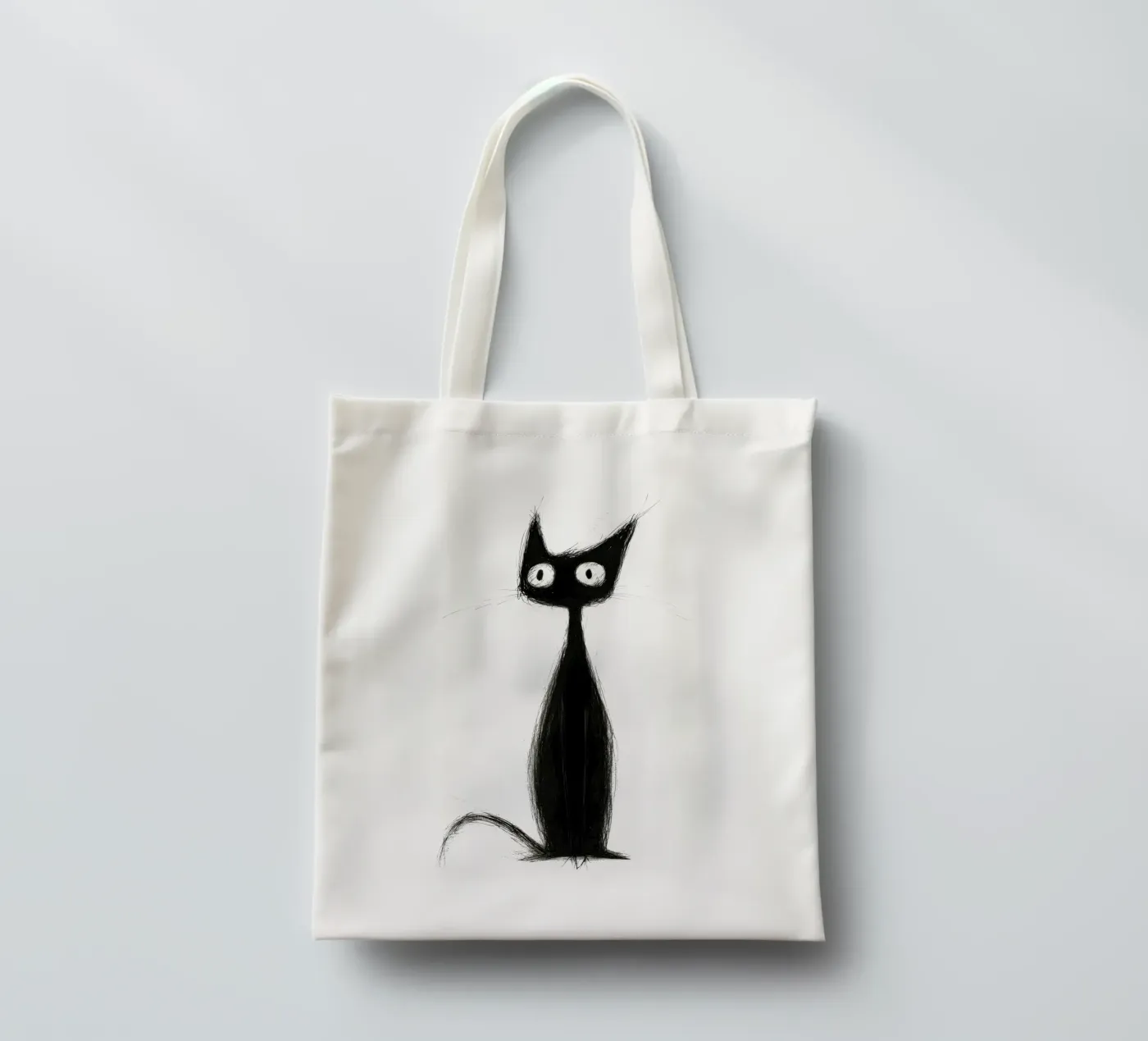 Scratch borsa in juta da Art Unleashed