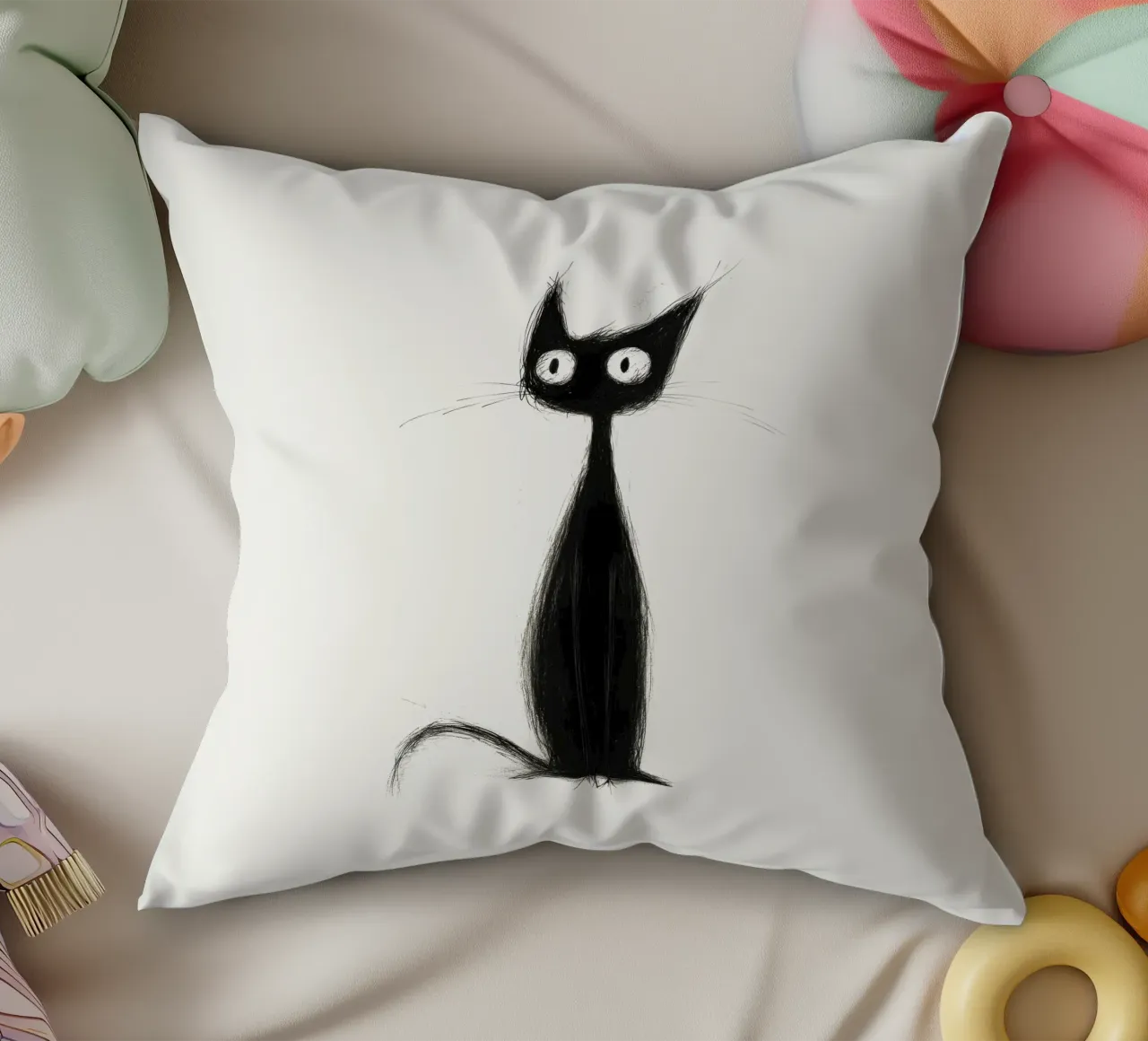 Scratch cuscino da Art Unleashed
