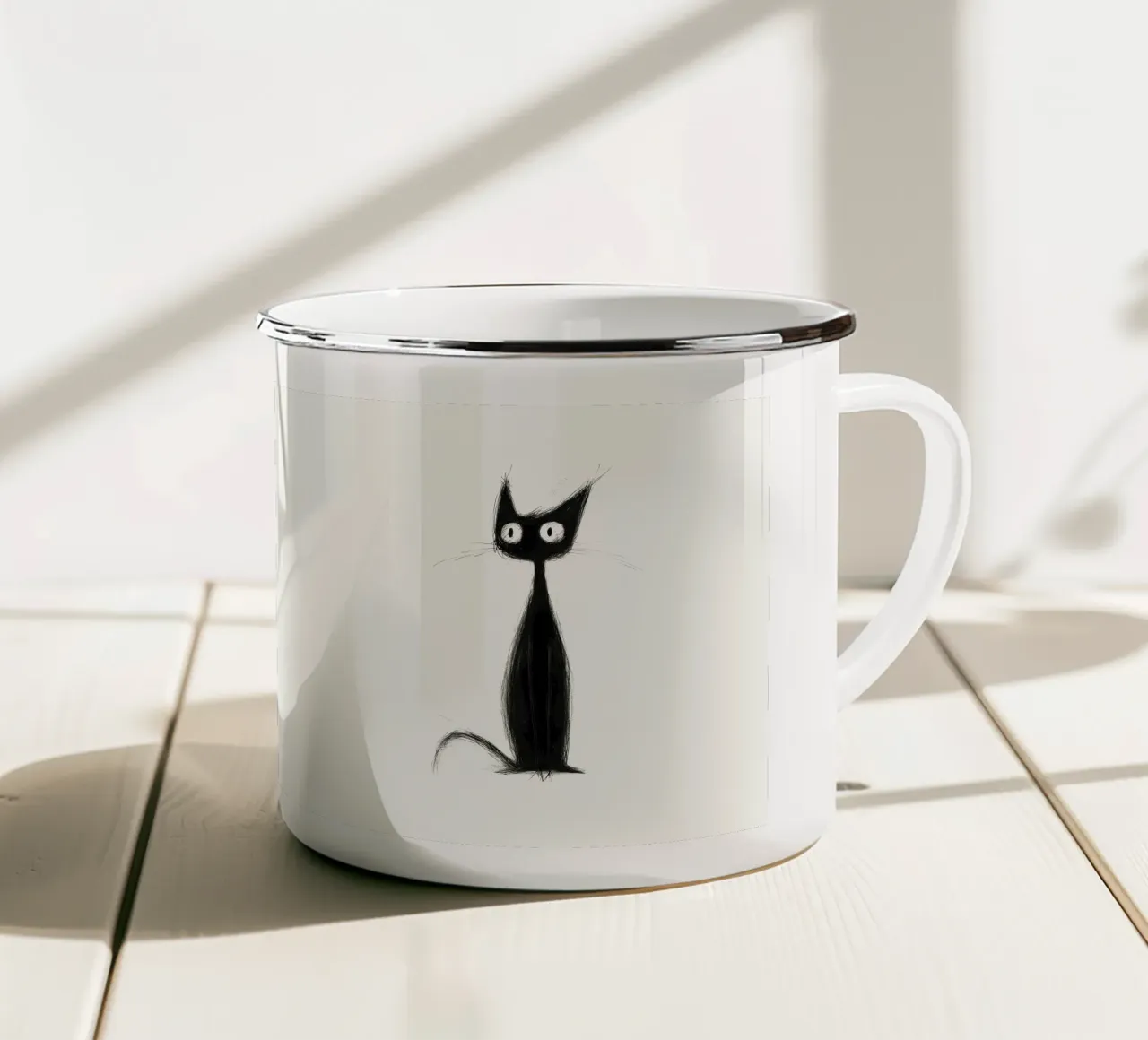Scratch tazza in smalto da Art Unleashed