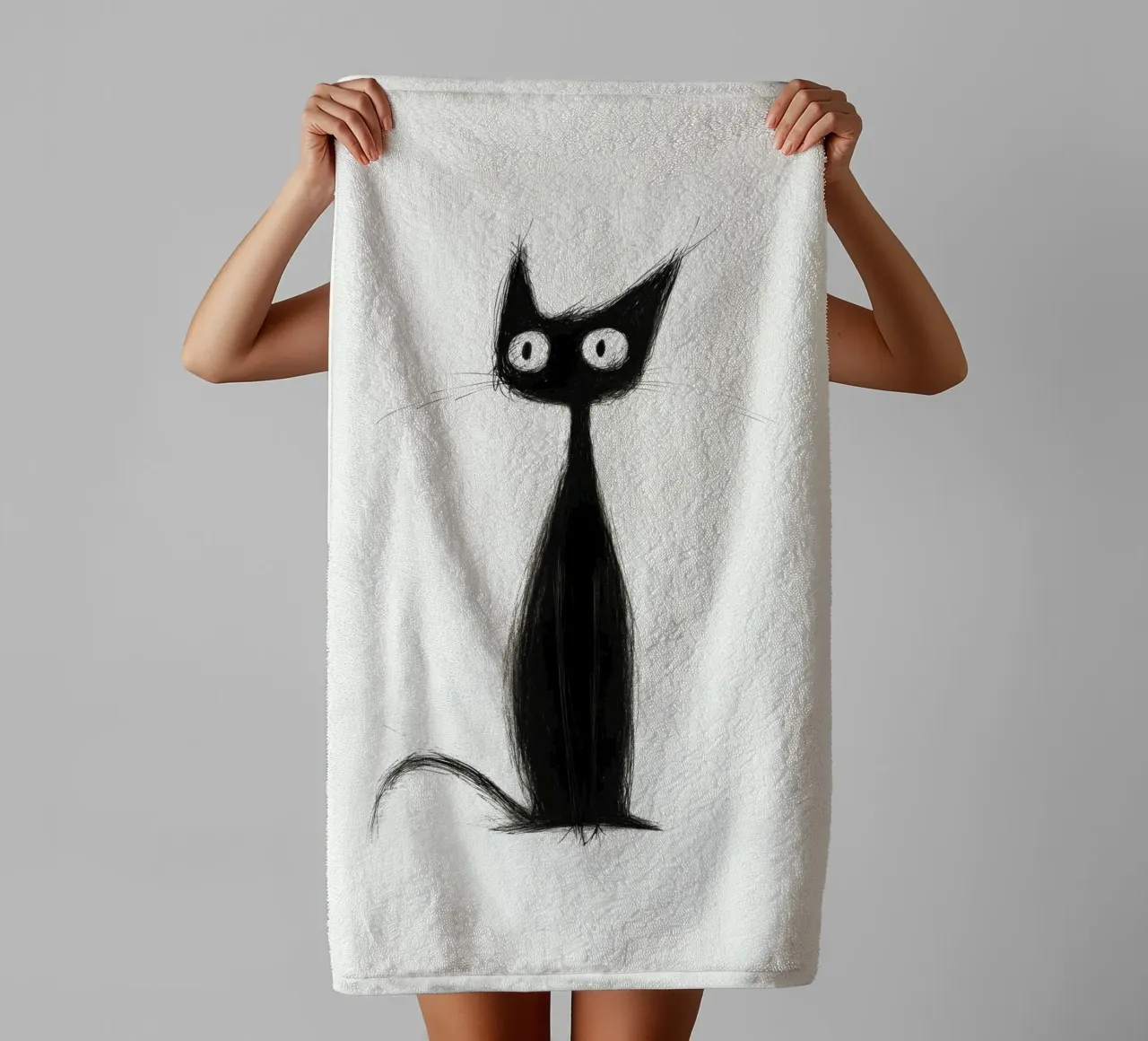 Scratch asciugamano da bagno da Art Unleashed