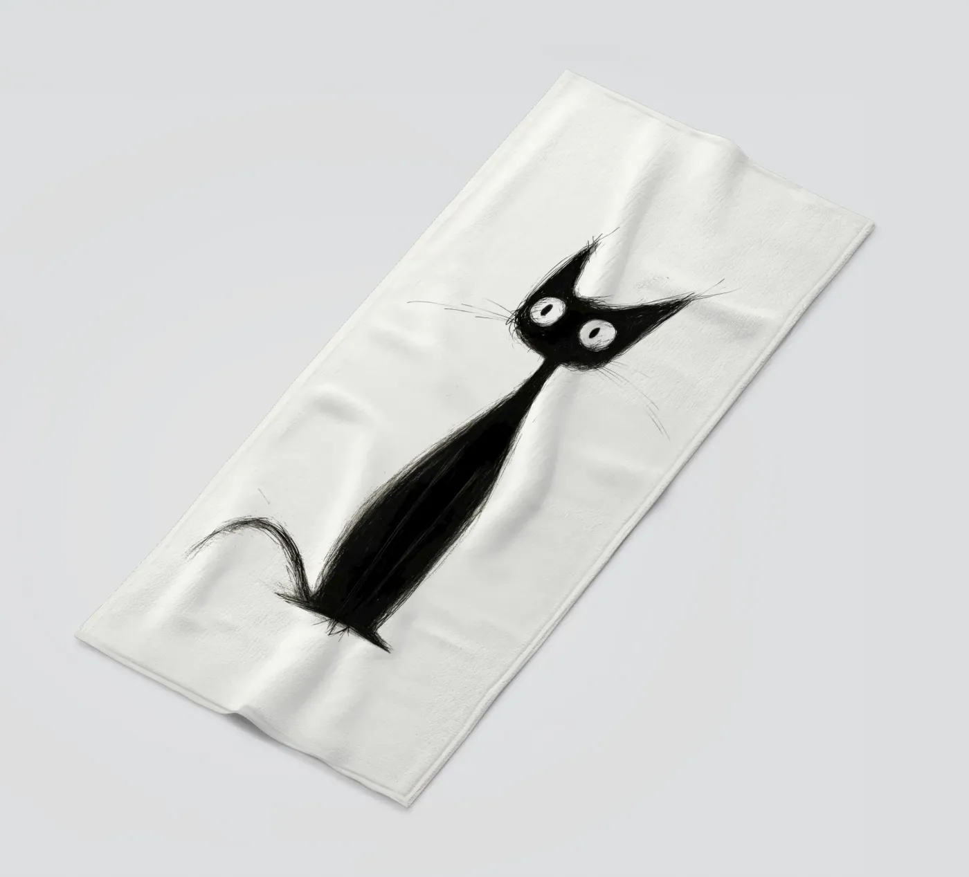 Scratch strandhanddoek van Art Unleashed