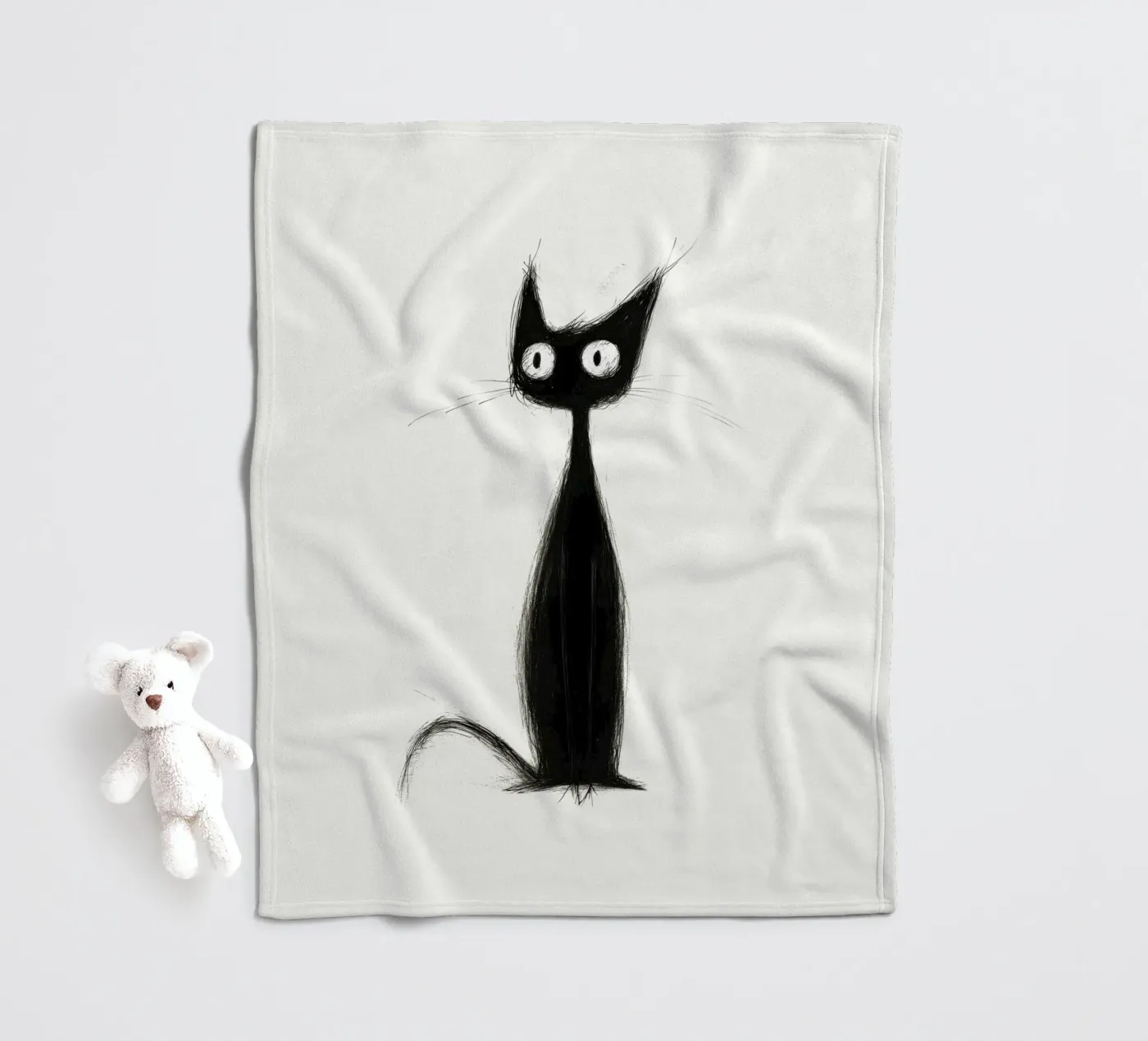 Scratch coperta in pile da Art Unleashed