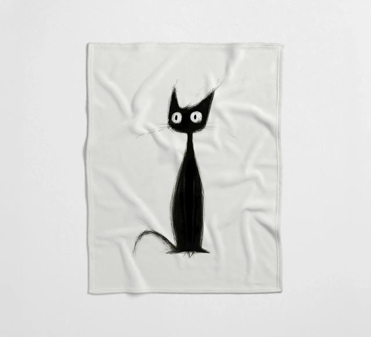 Scratch coperta in pile da Art Unleashed