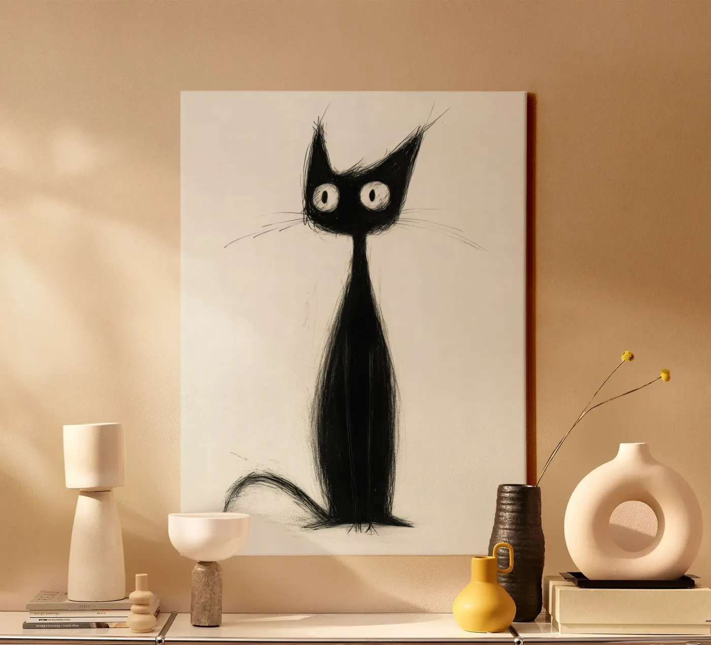 Scratch canvas van Art Unleashed