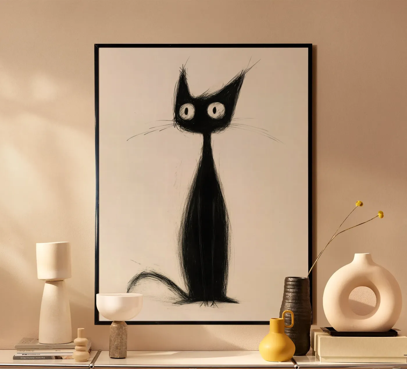 Scratch Poster von Art Unleashed