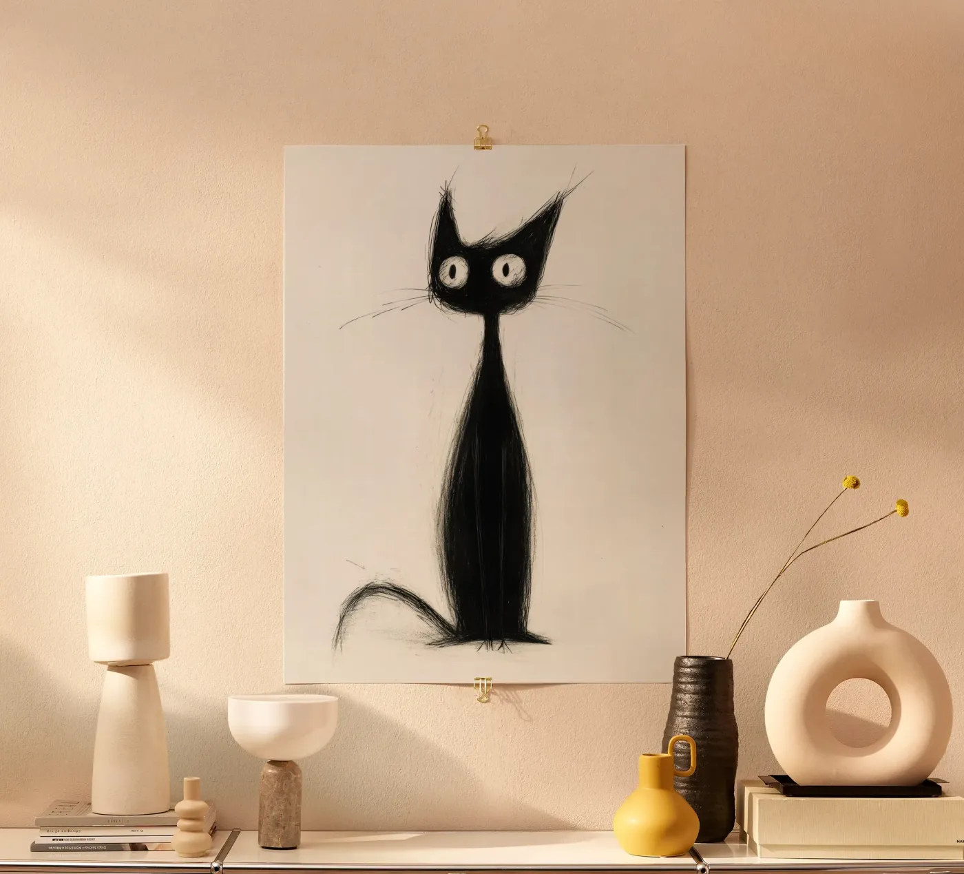 Scratch Poster von Art Unleashed