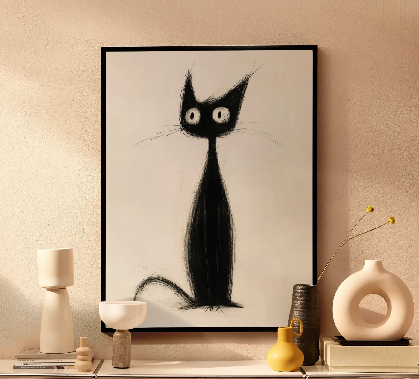 Scratch Poster von Art Unleashed