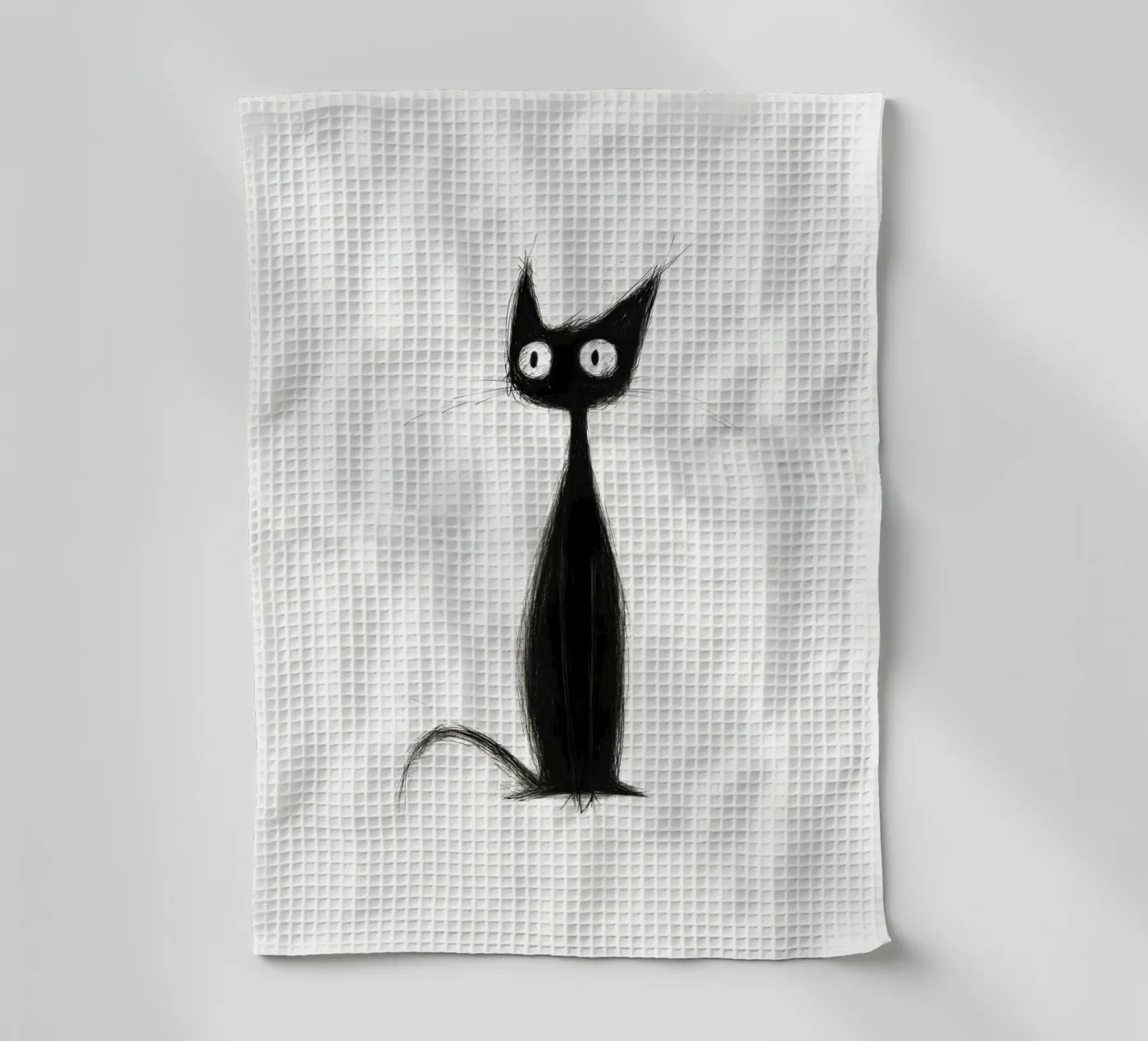 Scratch Geschirrtuch von Art Unleashed