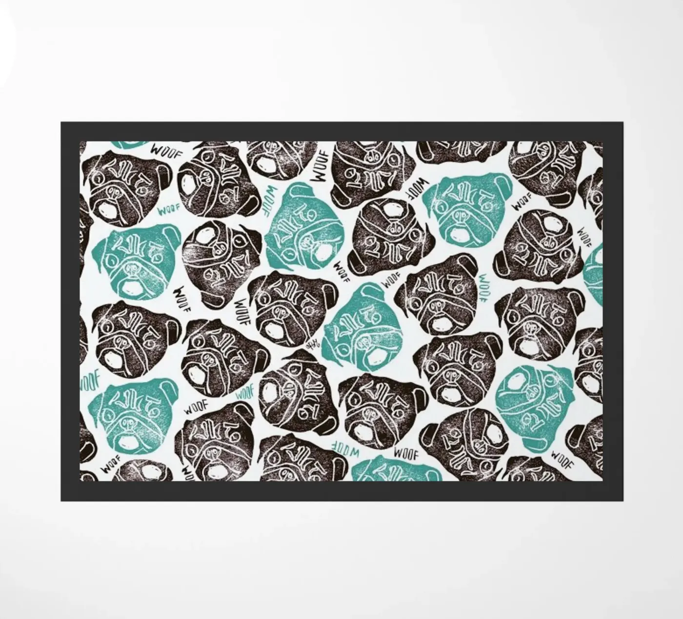 The Barking Pug zerbino da Pom Graphic Design