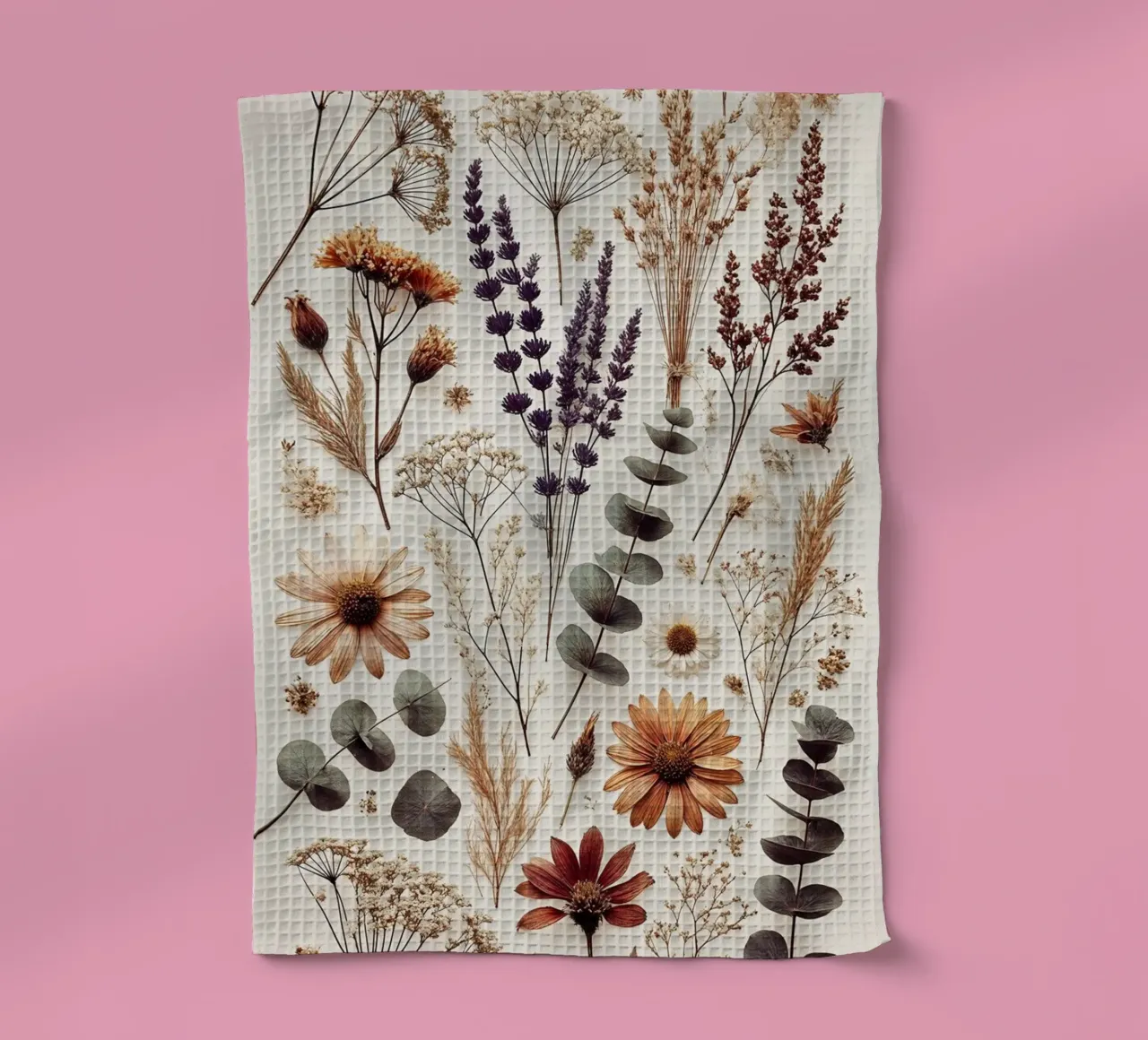 Serene Petals en lumière douce torchon de VintageBotanics