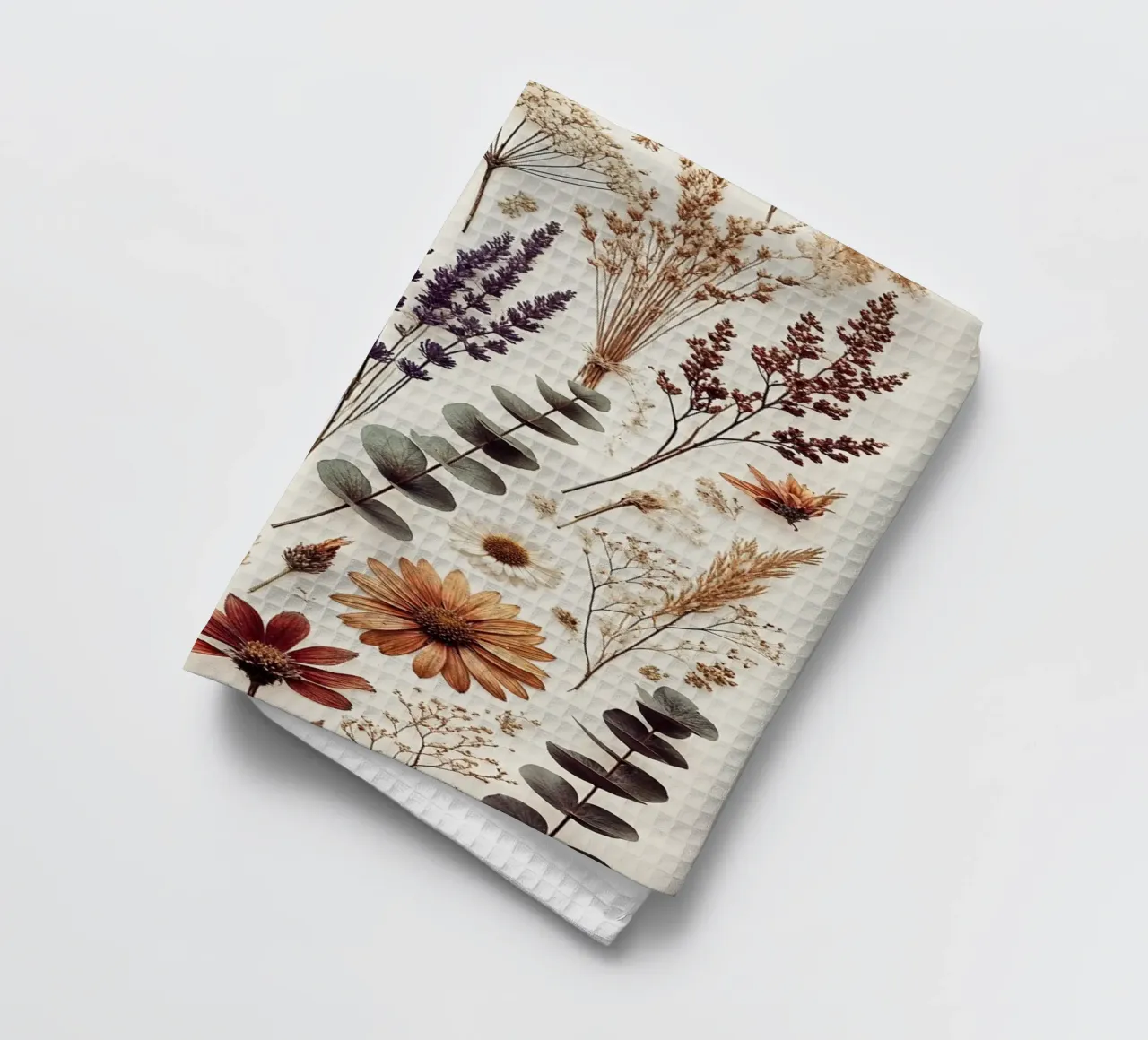 Serene Petals en lumière douce torchon de VintageBotanics