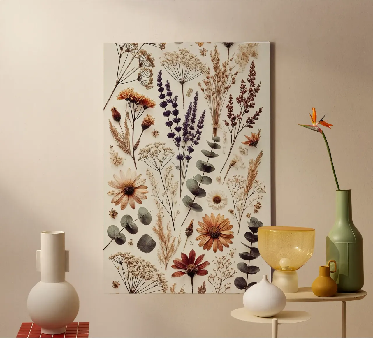 Petali sereni in una luce soffusa tela con Cornice a cassetta da VintageBotanics