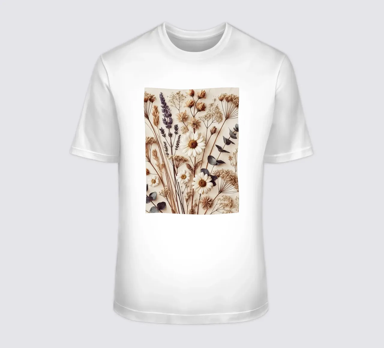 Whispers of Soft Elegance t-shirt by VintageBotanics
