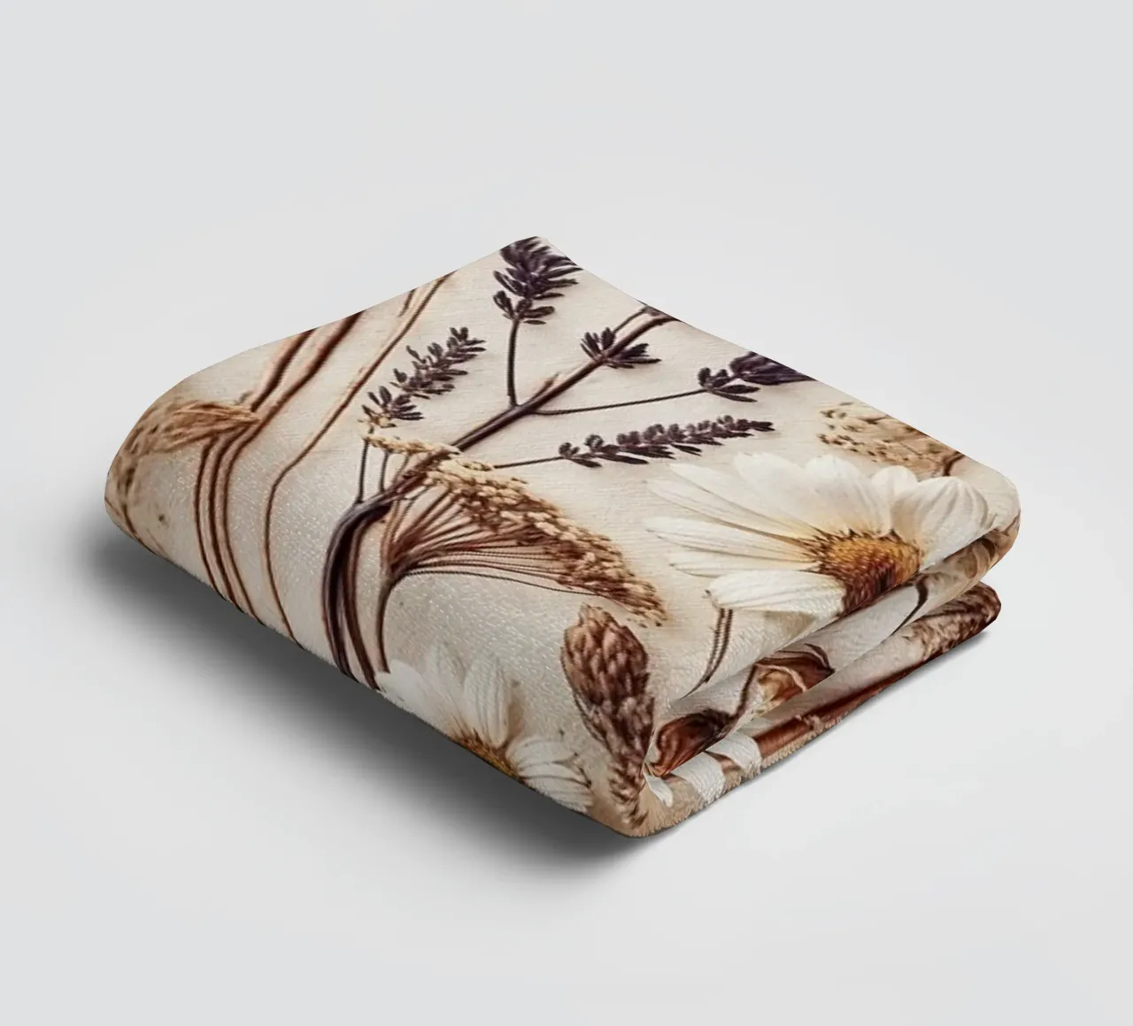 Fluisterzachte elegantie badhanddoek van VintageBotanics