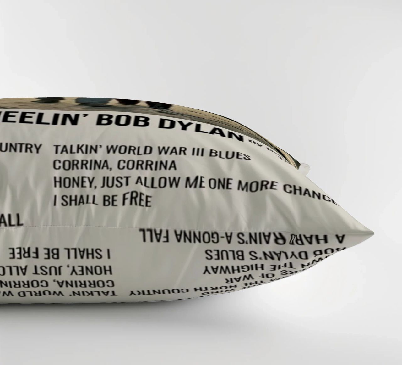 the freewheelin bob dylan cuscino da SoundStudio