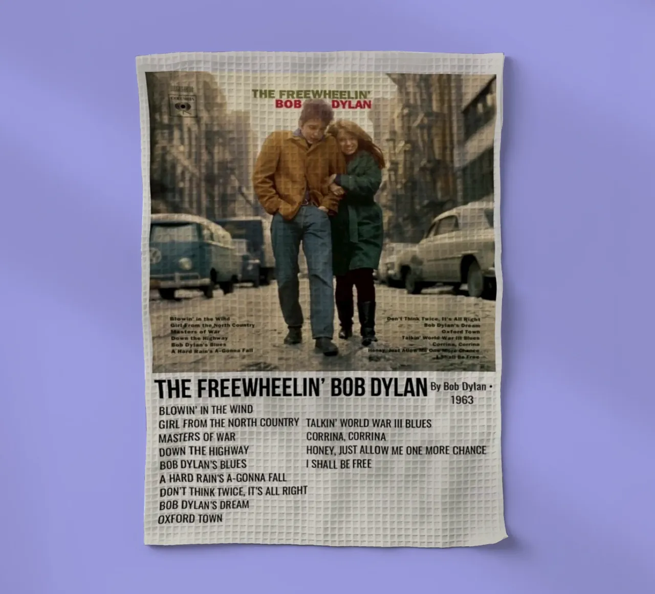 the freewheelin bob dylan canovaccio da cucina da SoundStudio