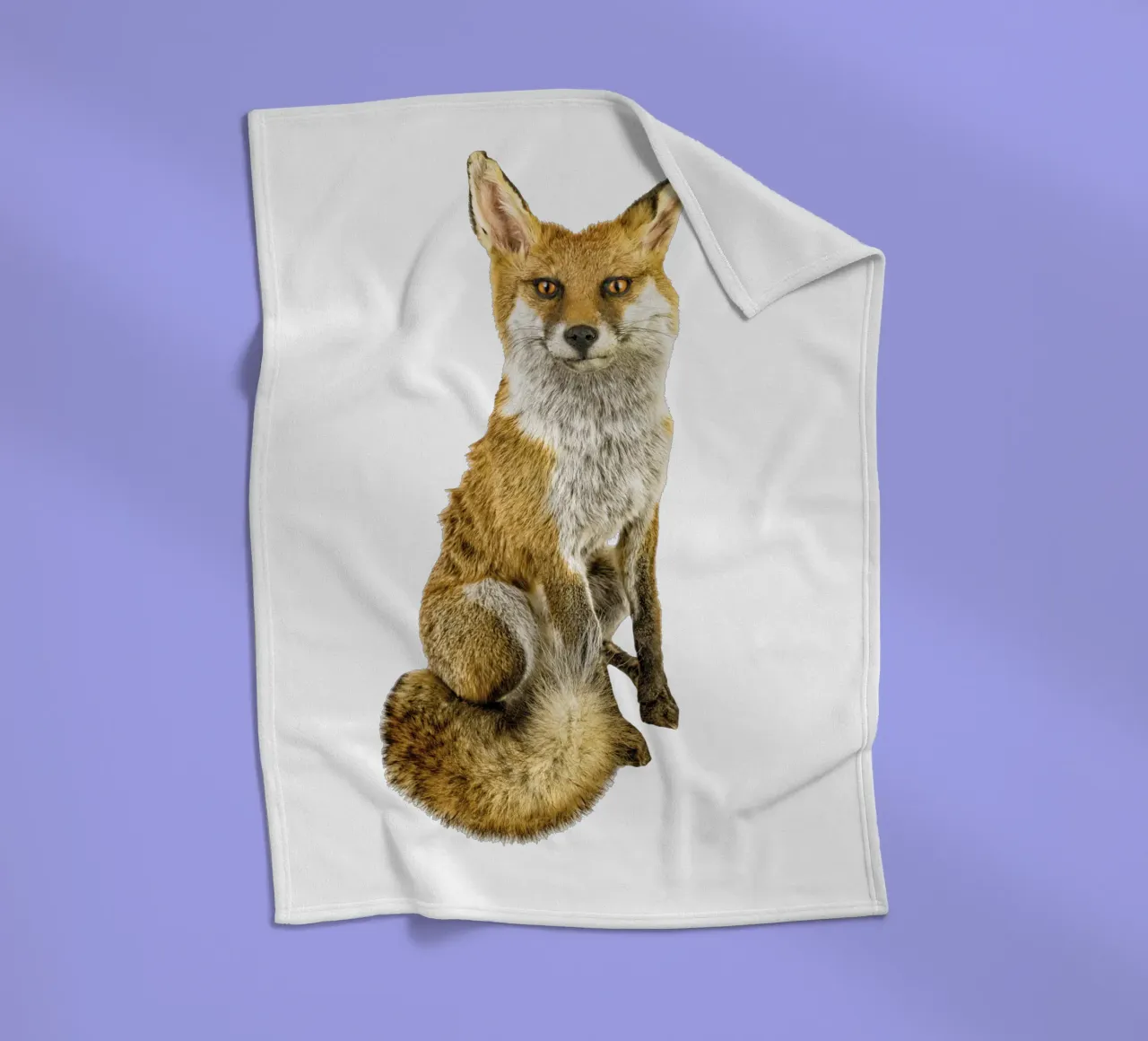 Mysterie in het wild: intrigerende vos fleecedeken van Curious Collections by Marielle Leenders