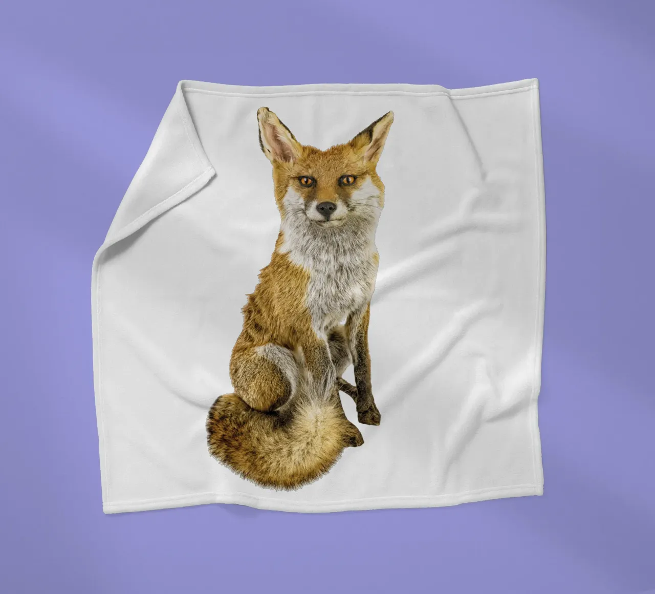 Mysterie in het wild: intrigerende vos fleecedeken van Curious Collections by Marielle Leenders