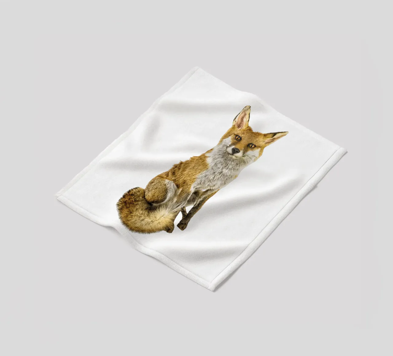 Mysterie in het wild: intrigerende vos fleecedeken van Curious Collections by Marielle Leenders