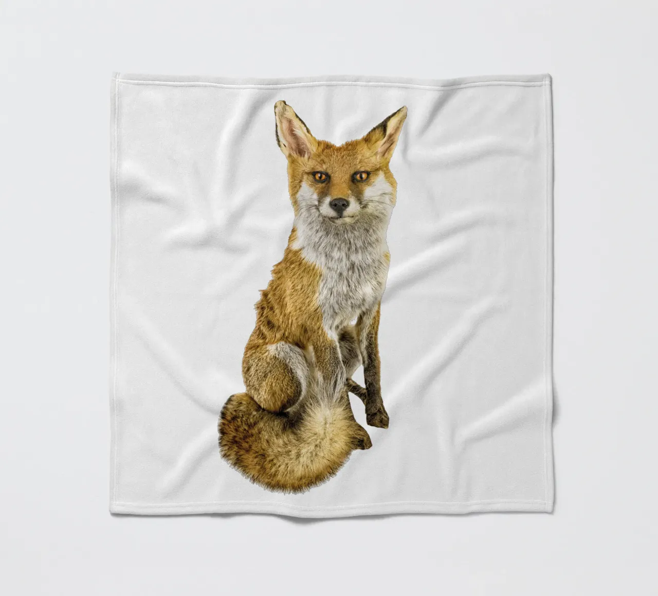 Mysterie in het wild: intrigerende vos fleecedeken van Curious Collections by Marielle Leenders
