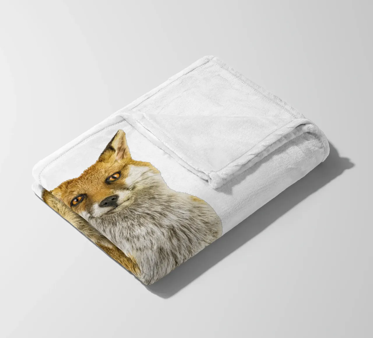 Mysterie in het wild: intrigerende vos fleecedeken van Curious Collections by Marielle Leenders