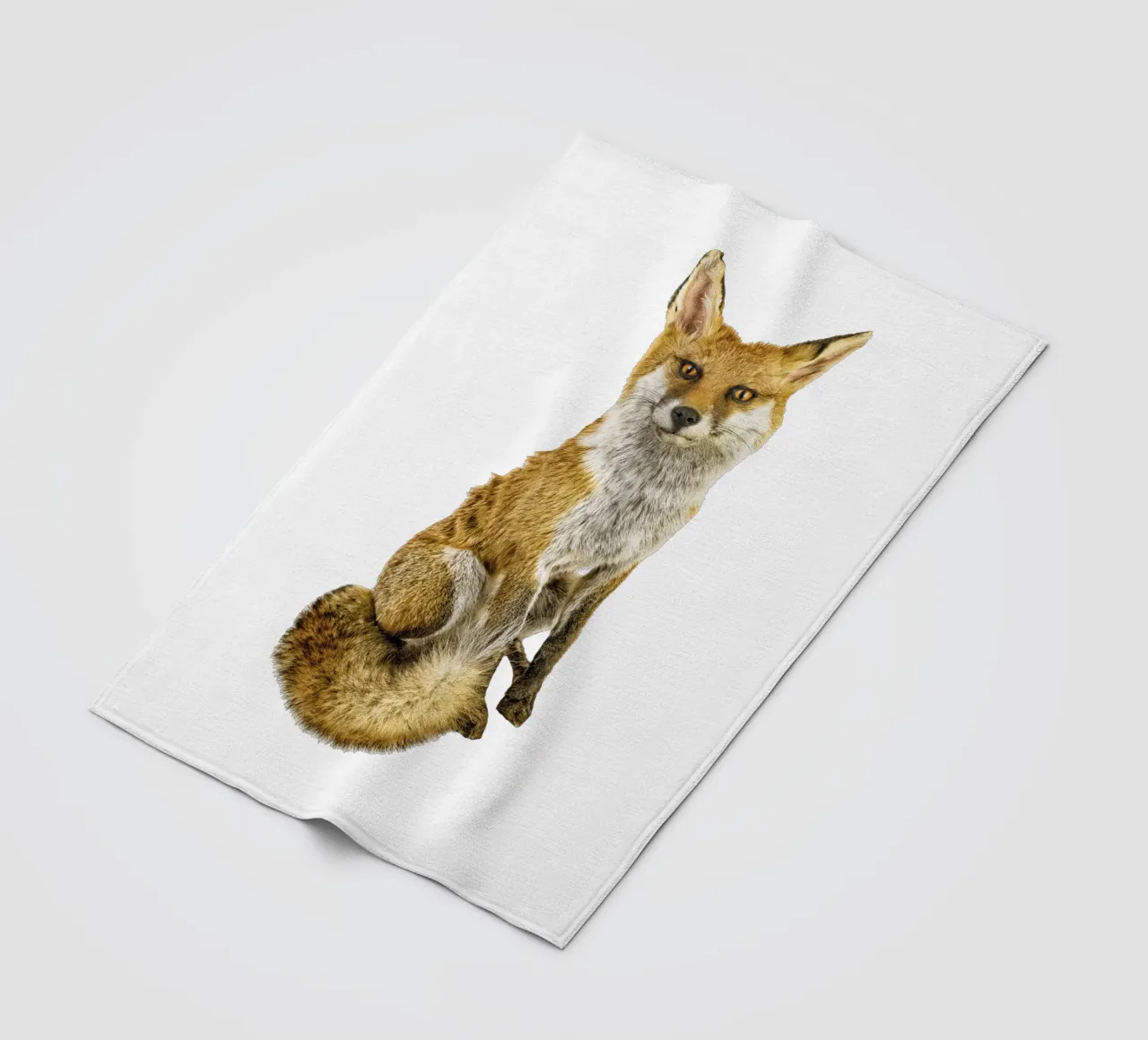 Mysterie in het wild: intrigerende vos fleecedeken van Curious Collections by Marielle Leenders