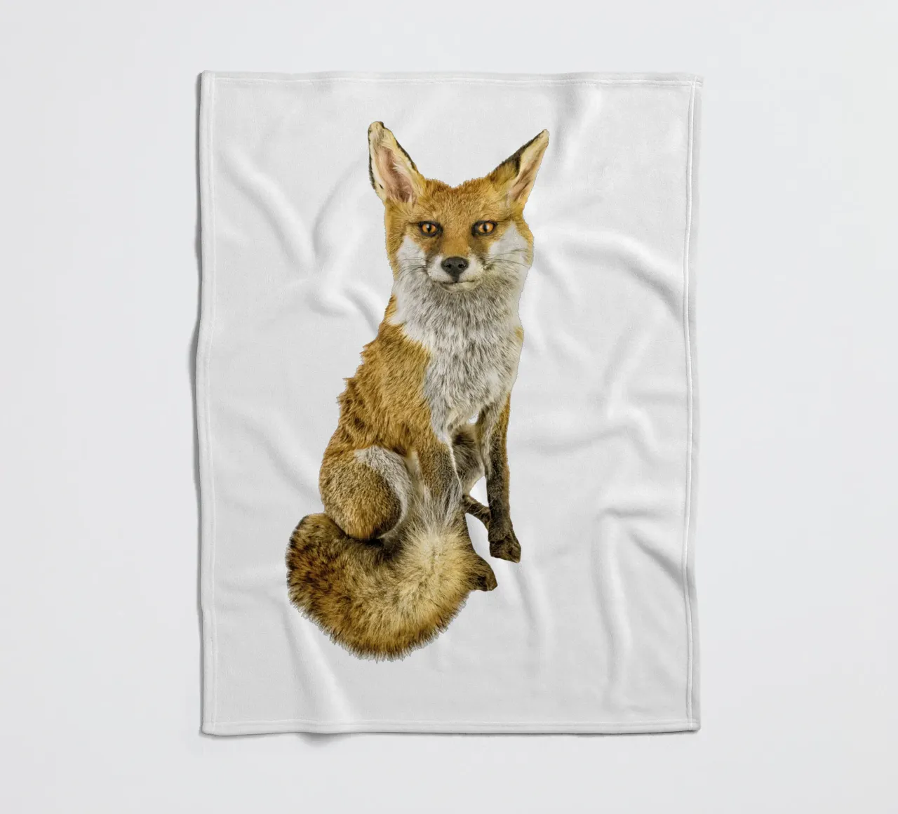 Mysterie in het wild: intrigerende vos fleecedeken van Curious Collections by Marielle Leenders