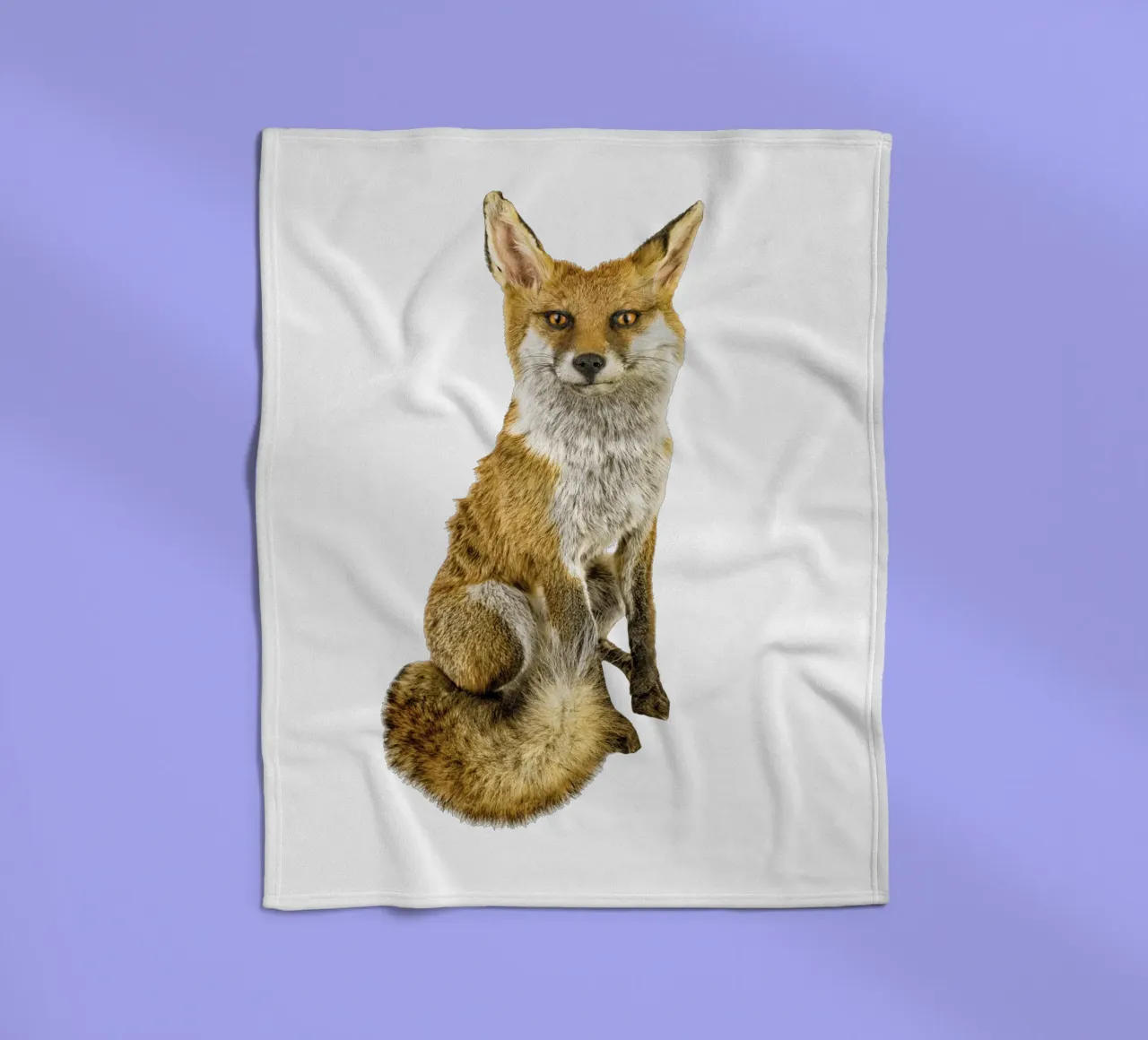 Mysterie in het wild: intrigerende vos fleecedeken van Curious Collections by Marielle Leenders